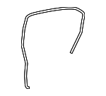 63572FJ010 - : Body Weather-Strip for Subaru: Impreza Image