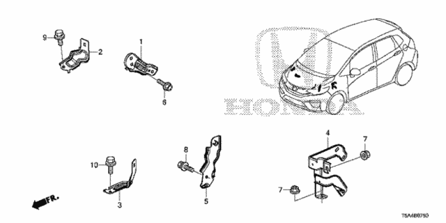 Wire Harness Bracket for 2016 Honda Fit #0