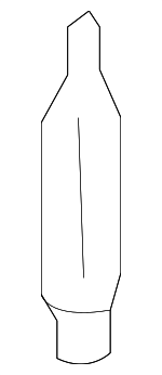 99753762500 - Body: Handle, Outside Pad for Porsche: 911, Boxster, Cayman Image