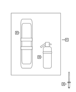 55352852AA - Wheels: Tool Set for Mopar Image