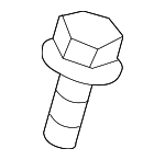 10006200 - Engine: Air Duct Bolt for Subaru: B9 Tribeca, Forester, Impreza, Legacy, Outback, Tribeca Image