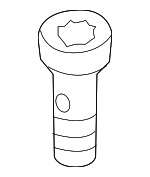 59103728B - Engine: Oil Feed Tube Bolt for Audi Image