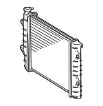 164100C180 - Belts &amp; Cooling: Radiator for Toyota: Tacoma Image