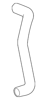 165720C110 - Belts &amp; Cooling: Radiator Coolant Hose for Toyota: Tacoma Image