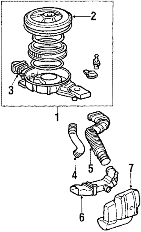 Air Inlet for 1987 Toyota Corolla #0