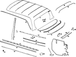 1086900030 - : Cover for Mercedes-Benz Image