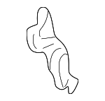 74222S5AA00 - Body: Cowl Grille Cover for Honda: Civic Image