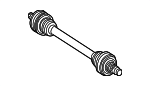 2093501210 - Universals &amp; Rear Axle: Axle Assembly for Mercedes-Benz Image