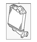 95B145804E - : Inter-Cooler for Porsche: Macan Image