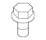 31106760122 - Fuel System: Tank Strap Bolt for BMW Image