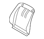 52107319047 - Body: Seat Back Panel for BMW: 528i, 528i xDrive, 535d, 535d xDrive, 535i, 535i GT, 535i GT xDrive, 535i xDrive, 550i, 550i GT, 550i GT xDrive, 550i xDrive, ActiveHybrid 5, X5, X6 Image