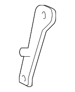 95850504600 - Body: Bumper Cover Inner Support for Porsche: Cayenne Image