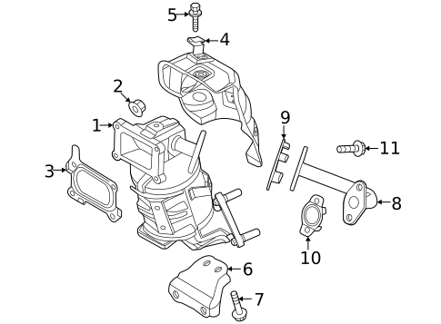 Exhaust Manifold for 2023 Kia Niro #0