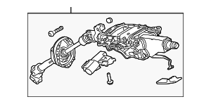 7L8419501AM - Steering: Steering Column for Audi Image