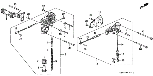 AT Regulator for 1993 Honda Civic #0