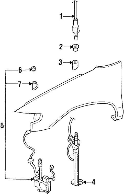 Antenna & Radio for 1999 Mercury Villager #0