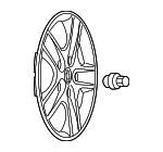 9596266 - : Ultra Silver Metallic Wheel Cover for Chevrolet: Equinox Image