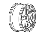 9595562 - Suspension: Wheel, Alloy for Chevrolet: Equinox Image
