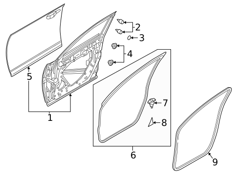 Door & Components for 2023 Mazda MX-30 EV #0
