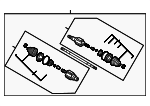 88967242 - Suspension: Axle Assembly for GM Image