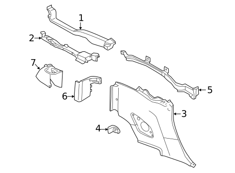 Interior Trim - Quarter Panels for 2019 Porsche 911 #0