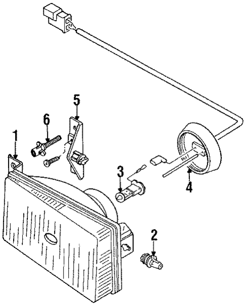 Fog Lamps for 1991 Volkswagen Corrado #0