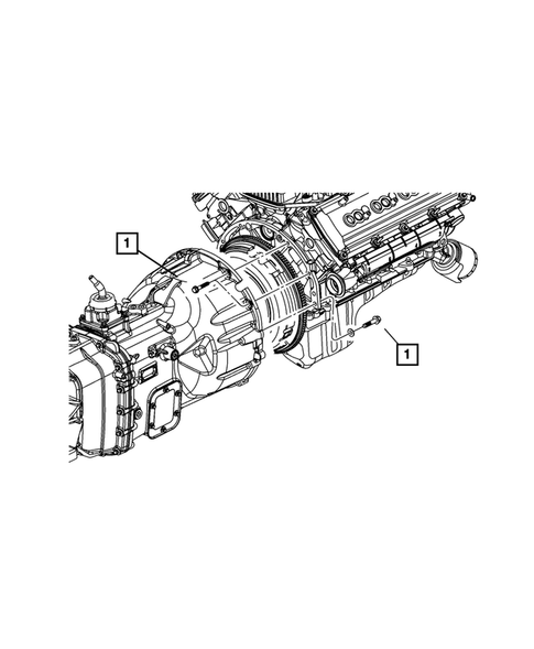 Mounting and Skid Plate for 2014 Ram 2500 #1