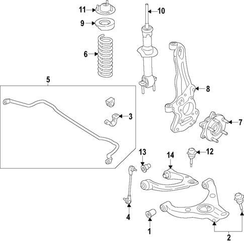 Upper Control Arm for 2025 Ford Ranger #0