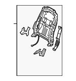 88310C6220 - Body: Seat Back Frame for Kia: Sorento Image