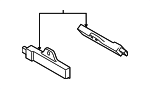 65205A1D0B1 - Electrical: Keyless Entry Antenna for BMW Image