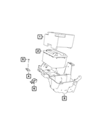 BA94R765AB - Electrical: Storage Battery, Canada for Chrysler: 200, 300, Pacifica, Town &amp; Country, Voyager | Dodge: Challenger, Charger, Grand Caravan, Magnum, Ram 1500, Ram 3500 | Jeep: Cherokee, Commander, Grand Cherokee, Grand Wagoneer, Wagoneer, Wrangler | Ram: 1500, 1500 Classic, 2500, 3500, C/V Image