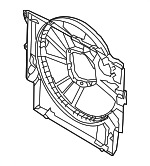 17427640649 - Cooling System: Fan Shroud for BMW Image