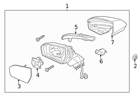 Outside Mirrors for 2018 Lincoln MKC #0