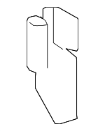 6874048010 - Body: Upper Hinge for Lexus: RX350, RX350L, RX450h, RX450hL Image