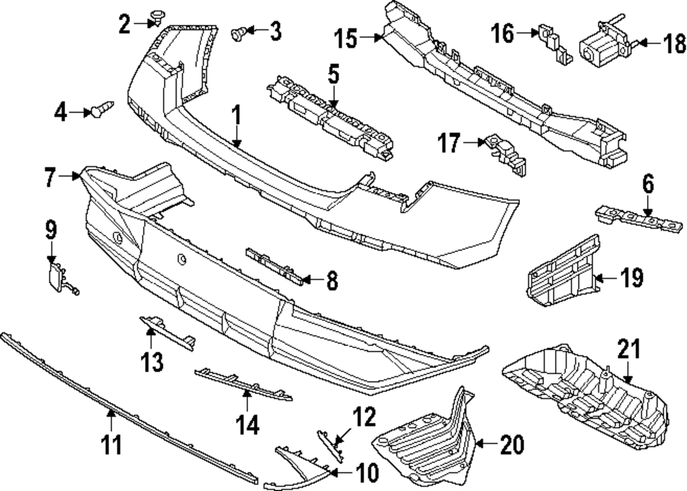 2024-2025 Hyundai Elantra Lower Cover 86612-AAEC0 | OEM