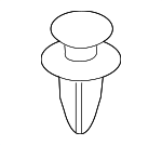 BGV456145 - Body: Cowl Grille Fastener for Mazda Image
