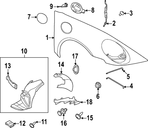 Fender & Components for 2025 Porsche 911 #0