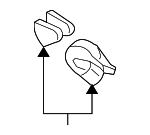 218302F310 - Engine: Mount Bracket for Kia: Spectra, Spectra5 Image