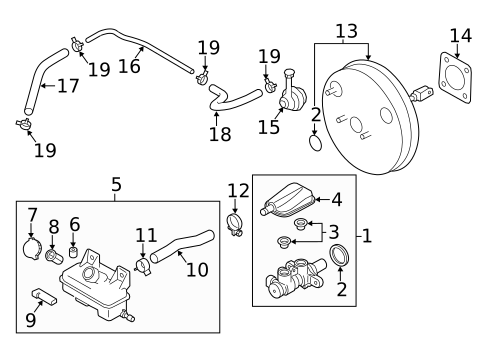 Hydraulic System for 2013 Nissan NV200 #0
