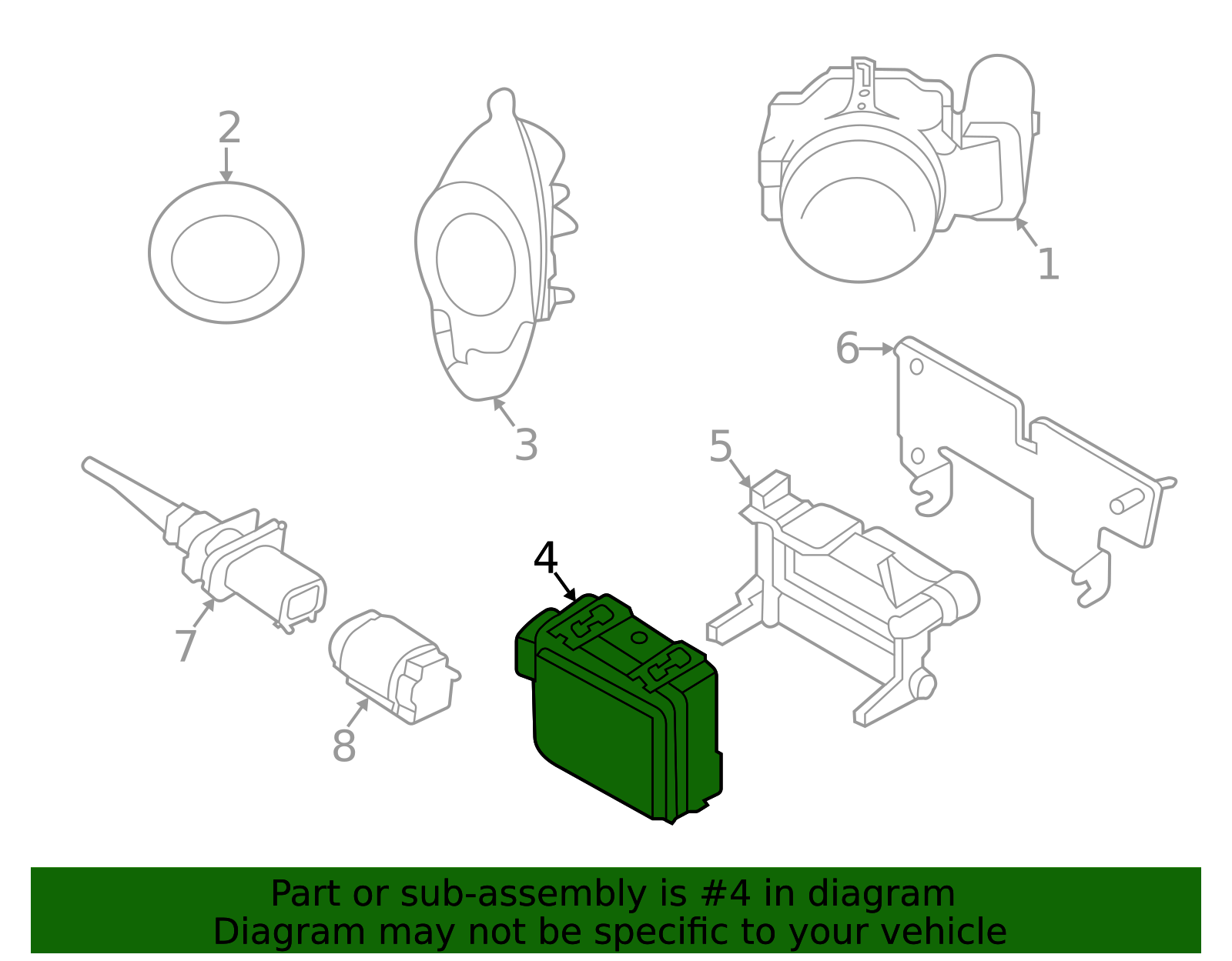 88210-WAA14 - Sensor 2020-2026 Toyota GR Supra | Longo Toyota Parts