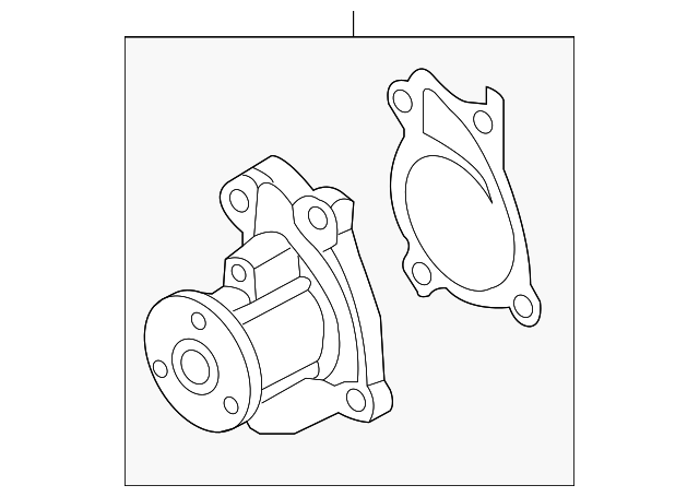 2101000q2d - Water Pump 2012-2019 Nissan | Official Nissan Parts Store