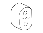 30657359 - Exhaust: Center Pipe Bushing for Volvo Image