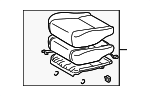 7142053110A0 - Body: Cushion Assembly for Lexus: IS300 Image