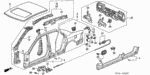 9390314380 - Body/Air Conditioning: SCREW, TAPPING (4X12) for Acura Image