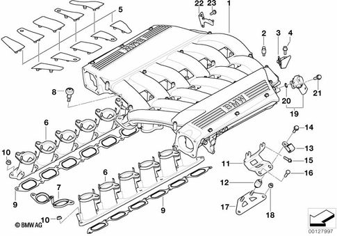 Intake Manifold for 2006 BMW 760i #0