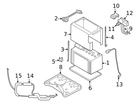Battery for 2006 Nissan Altima #0