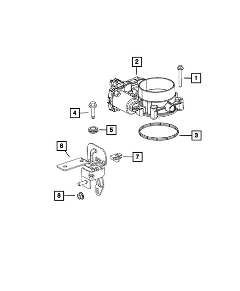 Throttle Body for 2027 Ram 1500 #0
