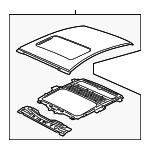 92121665 - Body: Roof Panel for Pontiac: G8 Image
