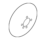 1J0615301P - : Disc Brake Rotor for Volkswagen Image