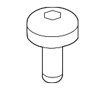 51219463885 - Body: Door Lock Striker Plate Screw for BMW Image